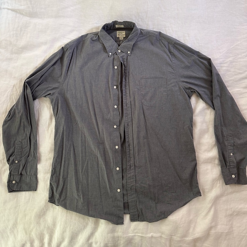 J Crew Secret Wash Button Down